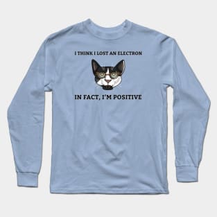 Science Cat - Electron Long Sleeve T-Shirt
